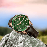 Mido Ocean Star 200C 42.5mm Green Dial Men's Watch M0424303609100