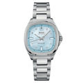 Mido Multifort TV 35mm Blue Mother-Of-Pearl Steel Women's Watch M0493071113600