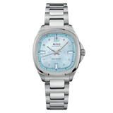 Mido Multifort TV 35mm Blue Mother-Of-Pearl Steel Women's Watch M0493071113600