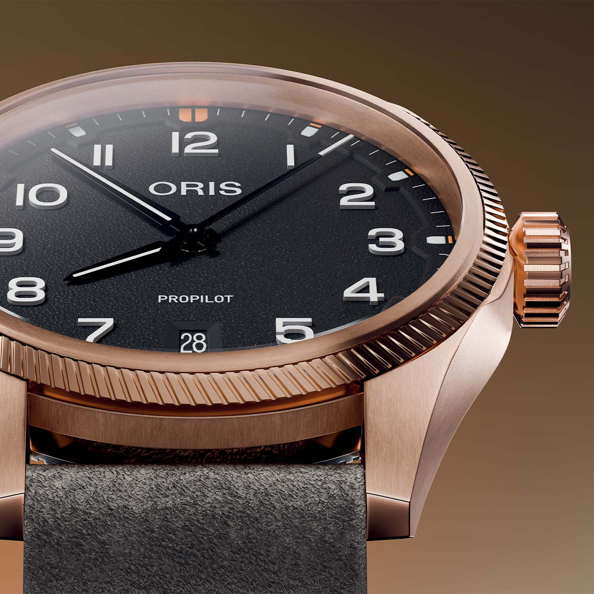 Oris Big Crown ProPilot Bronze 41mm Black Dial Men's Watch 01 733 7805 3164-07 6 2022BRLC