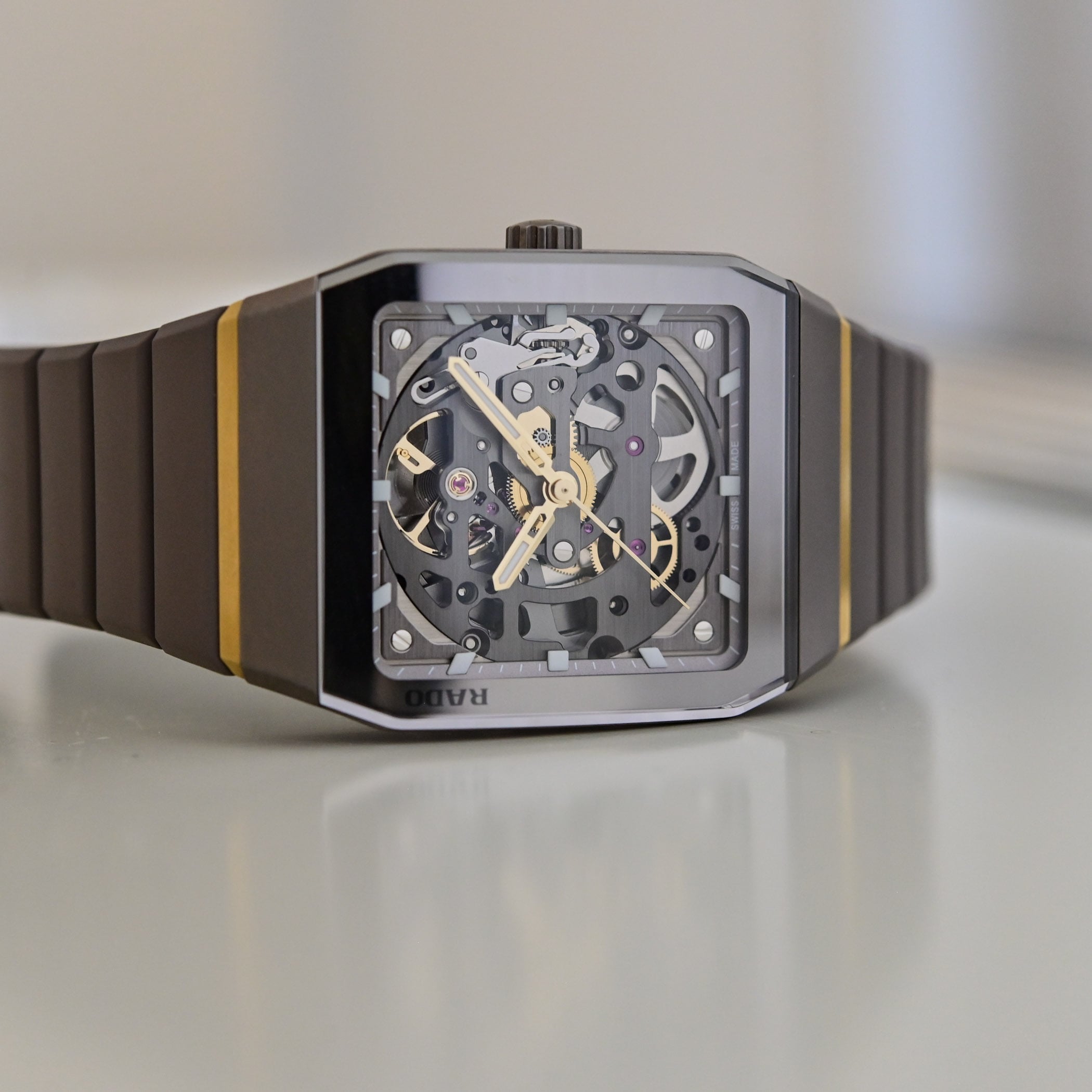 Rado Anatom Automatic Skeleton 32.5mm Grey Dial Men's Watch R10206109