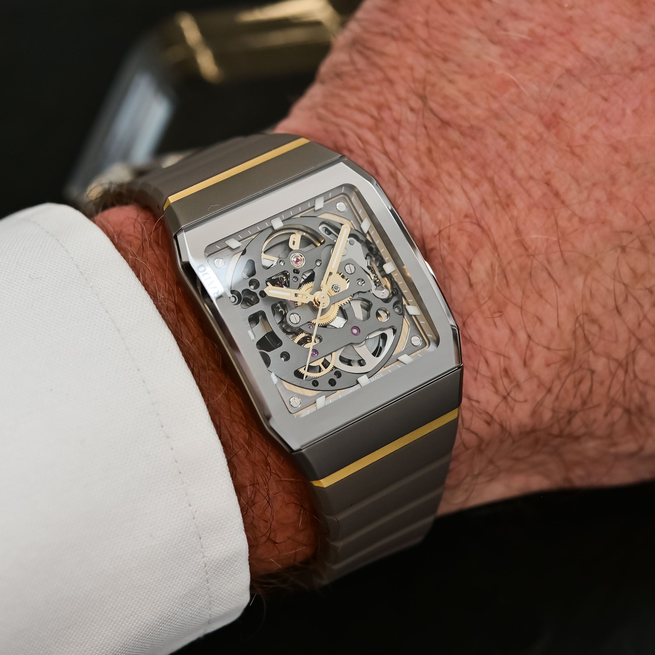 Rado Anatom Automatic Skeleton 32.5mm Grey Dial Men's Watch R10206109