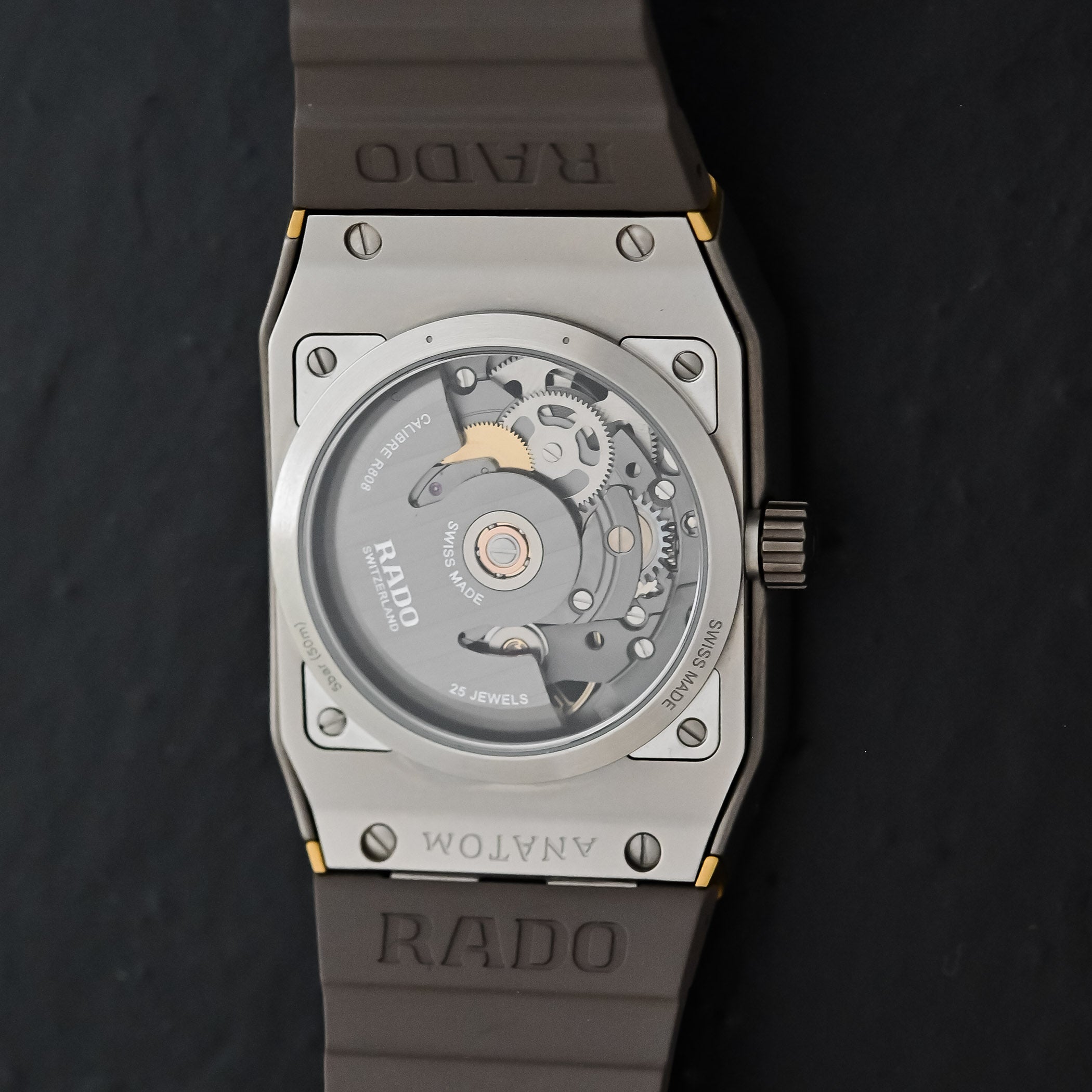 Rado Anatom Automatic Skeleton 32.5mm Grey Dial Men's Watch R10206109