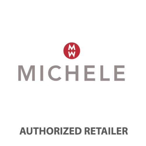 MICHELE Deco 33mm 18K Two-Tone Chronograph Women's Watch MWW06A000776