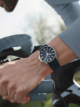 Junghans Meister S Automatic 40.5mm Matt Midnight Blue Dial Men's Watch 27/4211.00