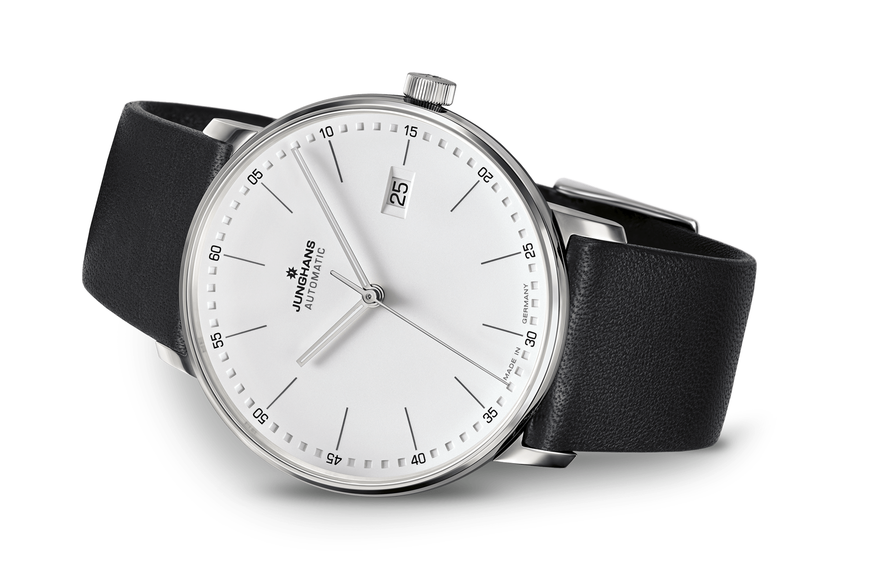 Junghans FORM A Automatic 39.3mm Matt Silver Dial Men's Watch 27/4730.00