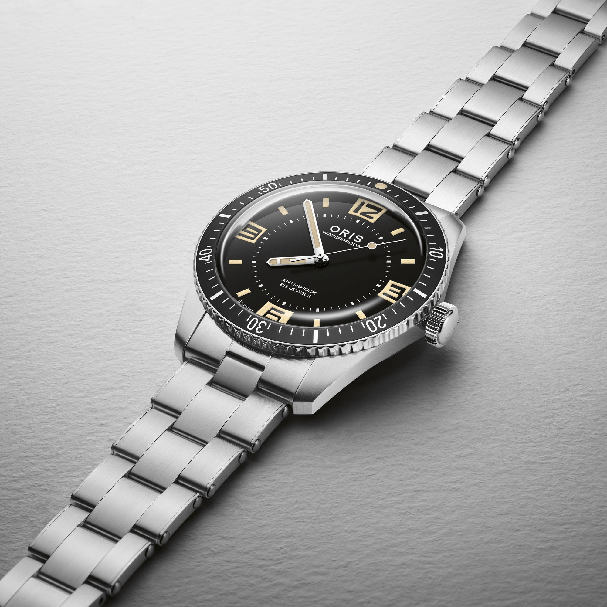 Oris Divers 60th Anniversary Edition 40mm Men's Watch 01 733 7772 4034-Set