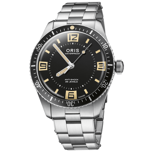 Oris Divers 60th Anniversary Edition 40mm Men's Watch 01 733 7772 4034-Set