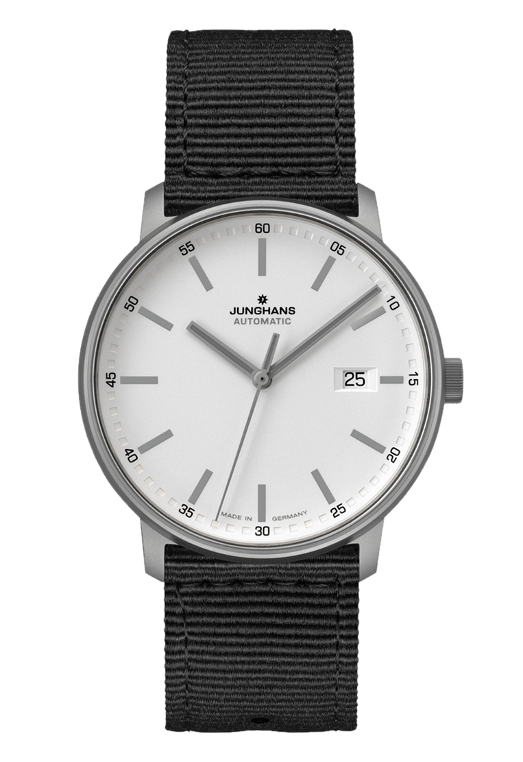 Junghans FORM A Titan 40mm Matt Silver Dial Men's Watch 27/2000.00