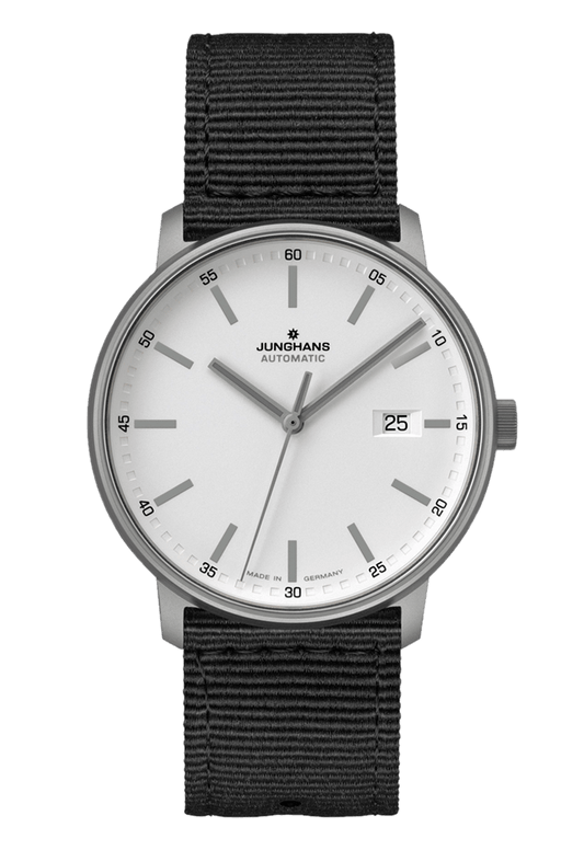 Junghans FORM A Titan 40mm Matt Silver Dial Men's Watch 27/2000.00