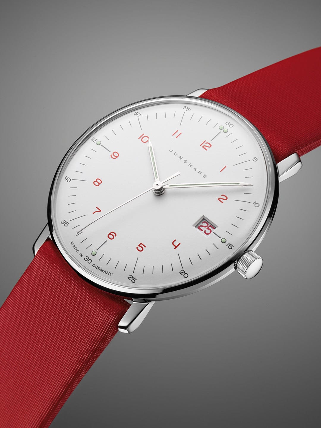 Junghans Max Bill Damen 32.7mm Matt White Dial Women's Watch 47/4541.02