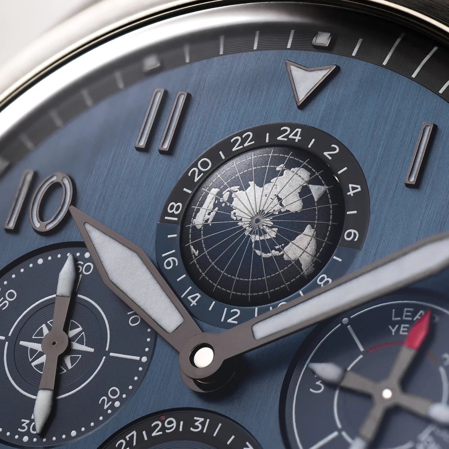 Bremont Altitude Perpetual Calendar GMT 42mm Blue Dial Men's Watch ALT42-PER-TI-BL-B