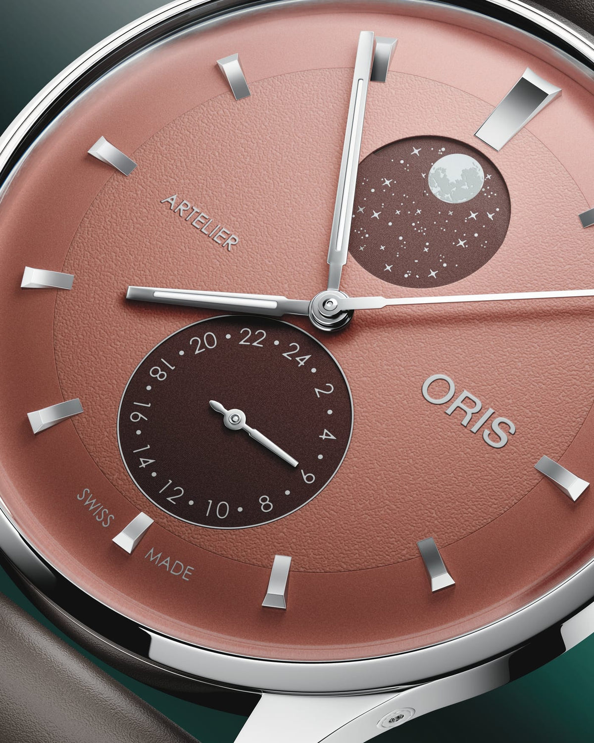 Oris Artelier Complication 40mm Brown Dial Men's Watch 01 782 7811 4056-07 6 20 17FC