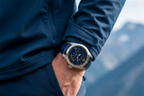 SOLAR AQUA Prima Abyss Steel Navy Blue 42mm Black-Navy Blue Dial Men's Watch SA0010.0026