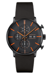 Junghans FORM A Chronoscope English Date 42mm Black Dial Men's Watch 27/4370.03