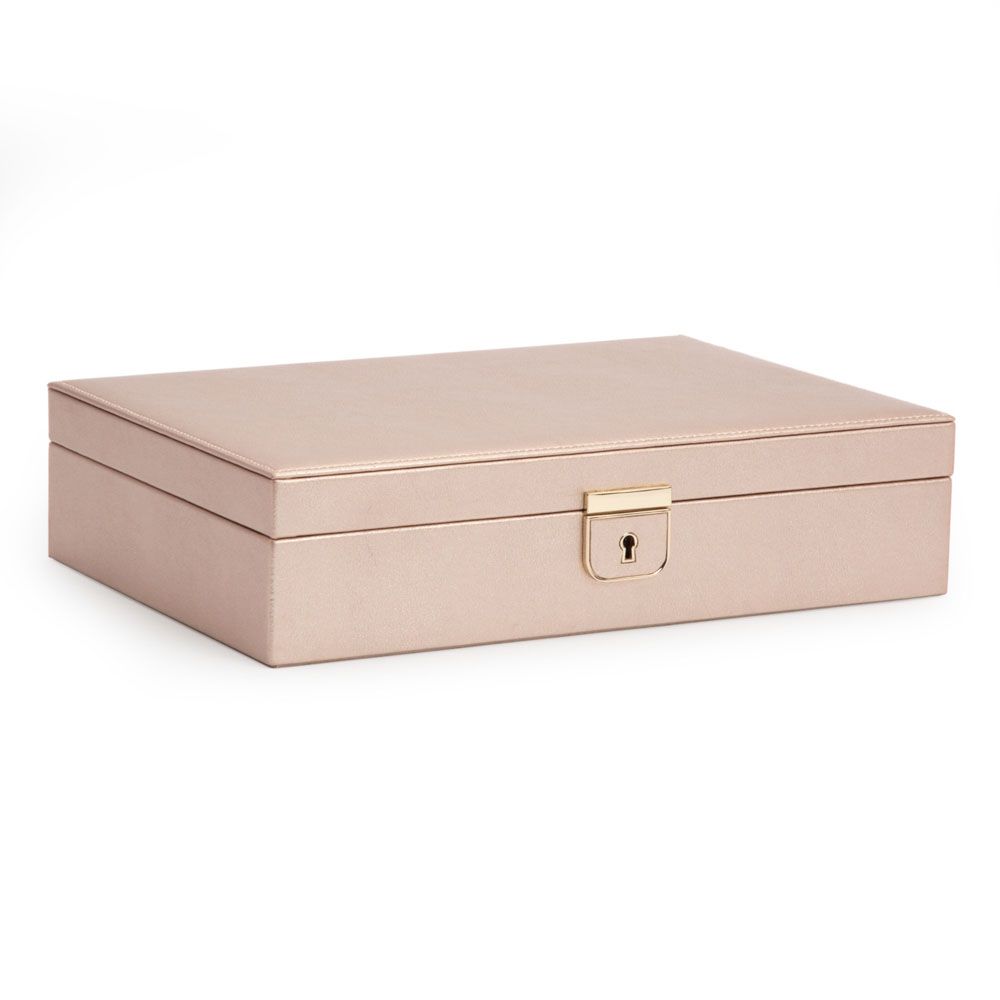 WOLF Palermo Rose Gold Medium Jewelry Box 213216