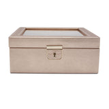 WOLF Palermo 6 Piece Watch Box Rose Gold 213816