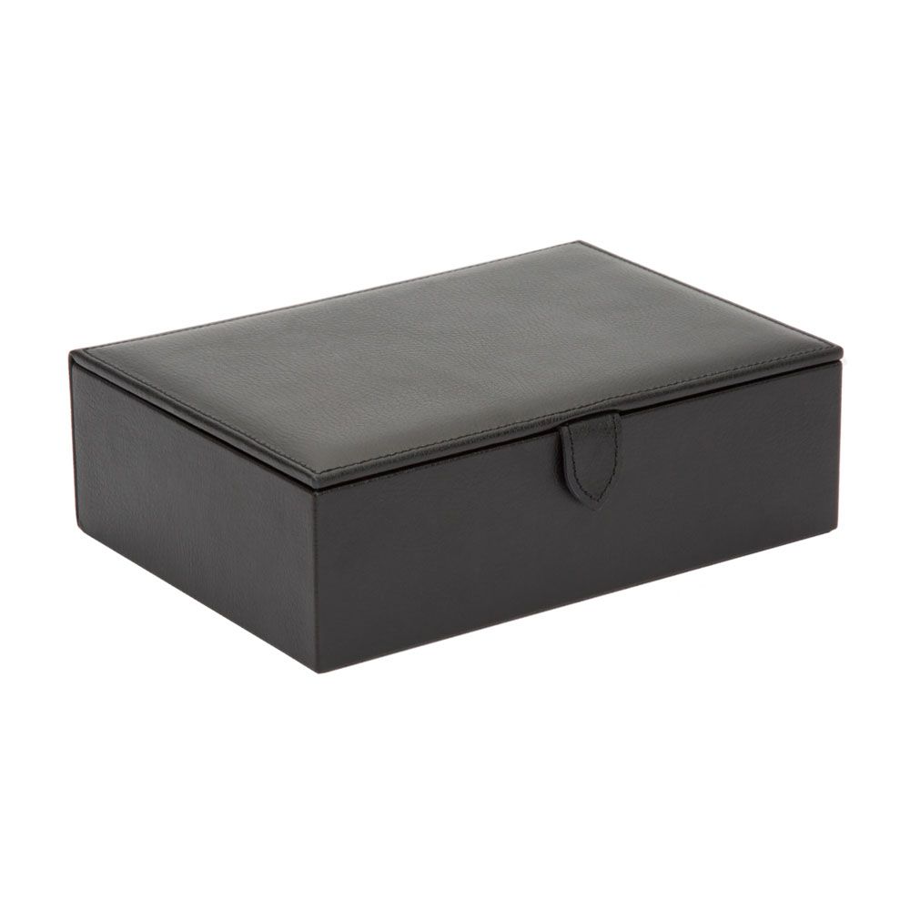 WOLF Blake Shoe Shine Kit Black Leather Grey Lining 305202
