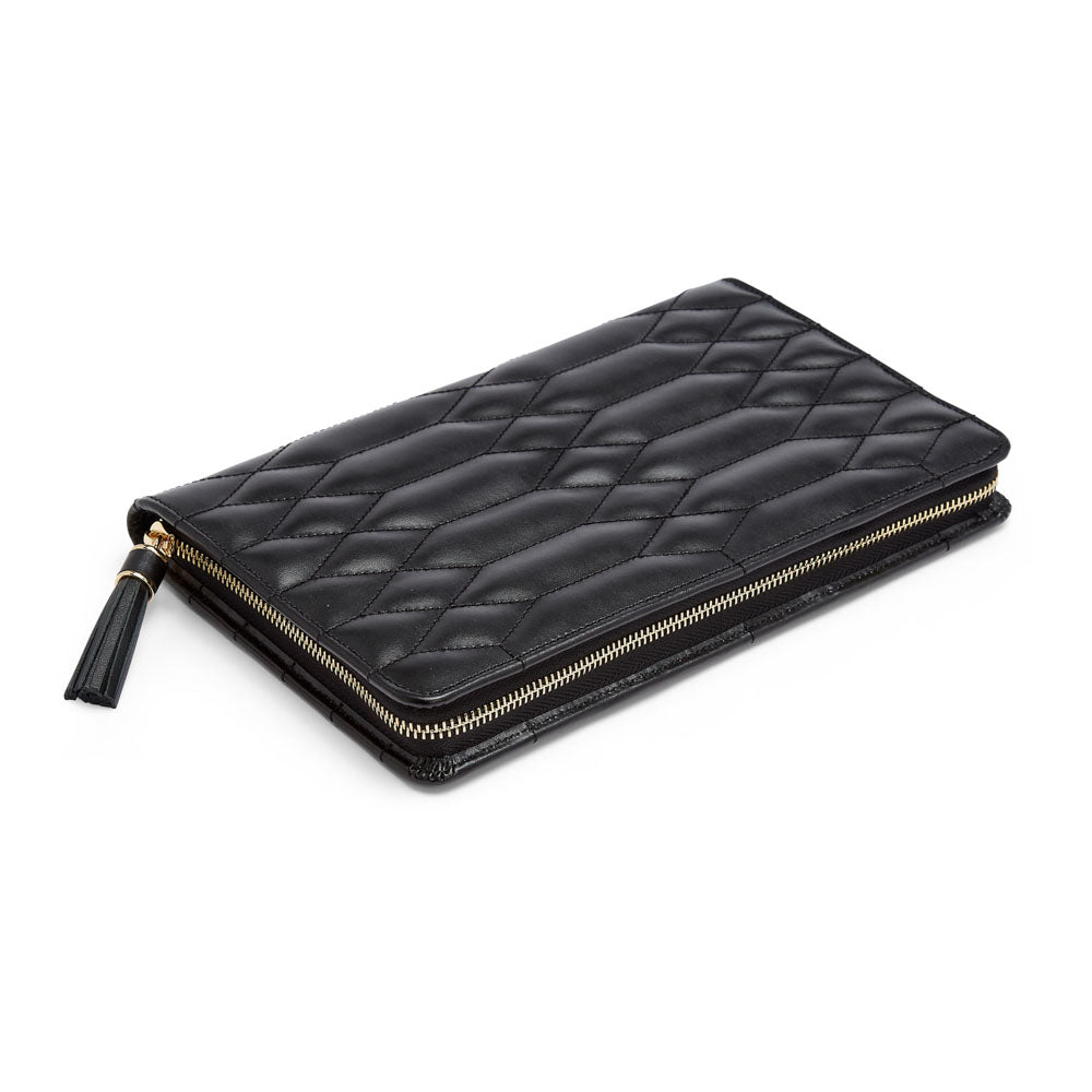 WOLF Caroline Large Jewelry Portfolio Black 324071