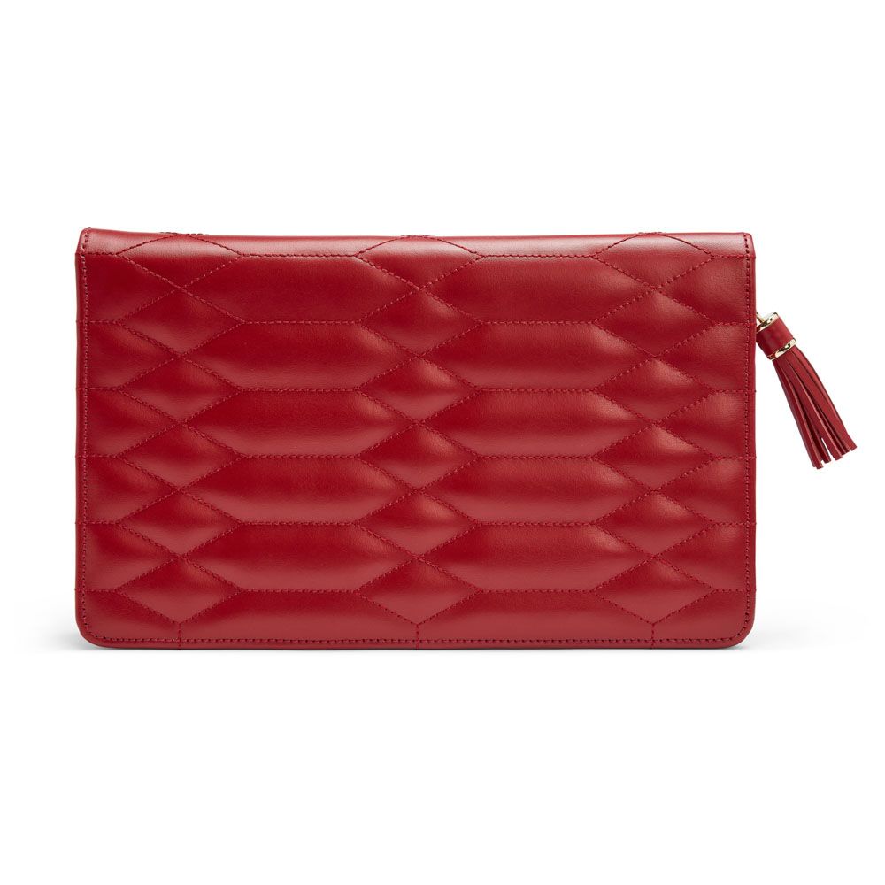 WOLF Caroline Large Jewelry Portfolio Red 324072