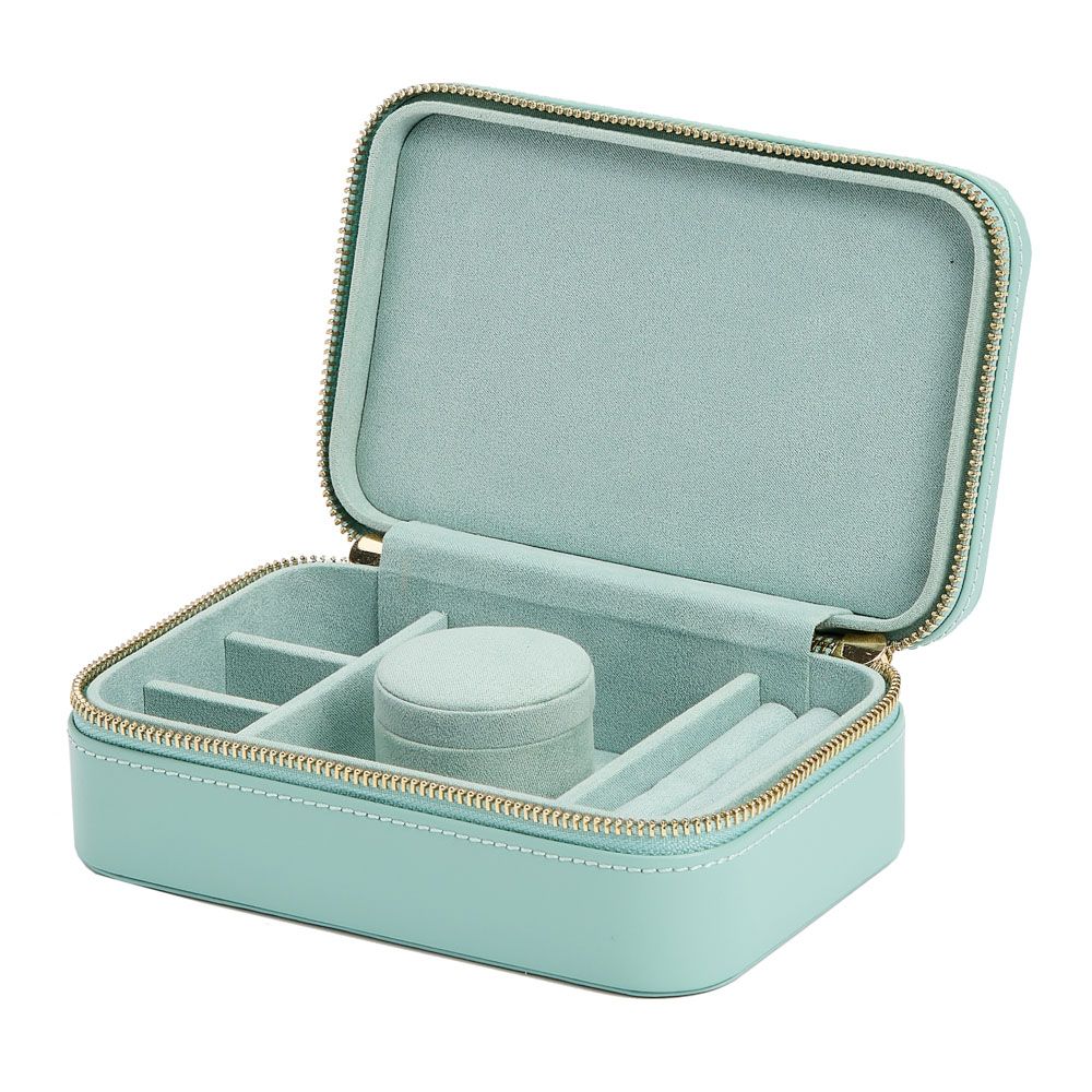 WOLF Sophia Jade Travel Zip Jewelry Case 392230