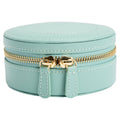 WOLF Sophia Jade Round Zip Jewelry Case 392330