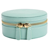 WOLF Sophia Jade Round Zip Jewelry Case 392330