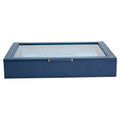WOLF Sophia Indigo Jewelry Box With Window 392417