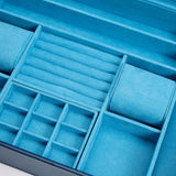 WOLF Sophia Indigo Jewelry Box With Window 392417