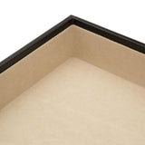 WOLF Vault 2" Deep Tray Black Leather Finish 435002