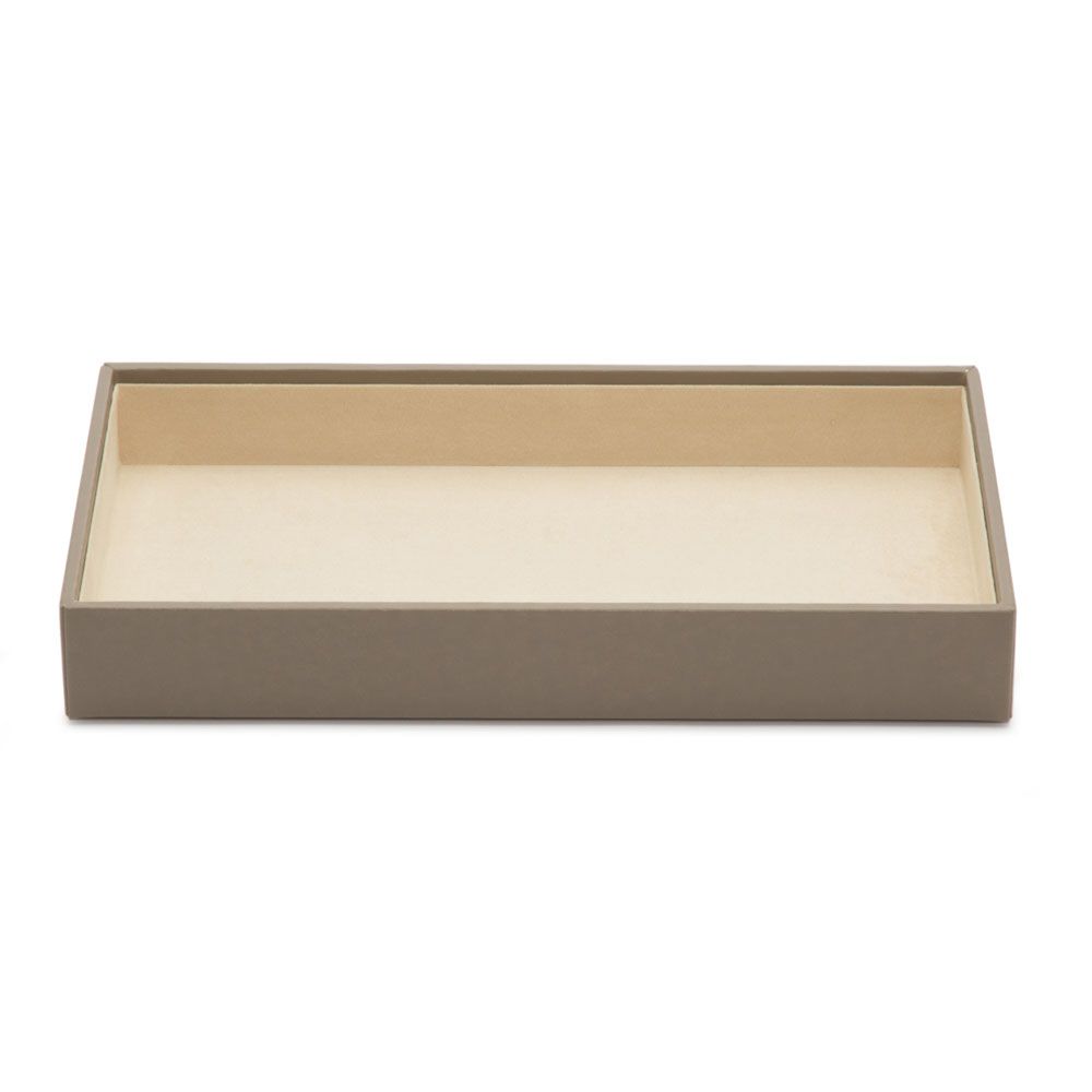 WOLF Vault 2" Deep Tray Grey Leather Finish 435065