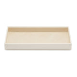 WOLF Vault 1.5" Standard Tray Ivory Leather 435153