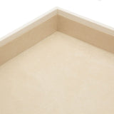 WOLF Vault 1.5" Standard Tray Ivory Leather 435153