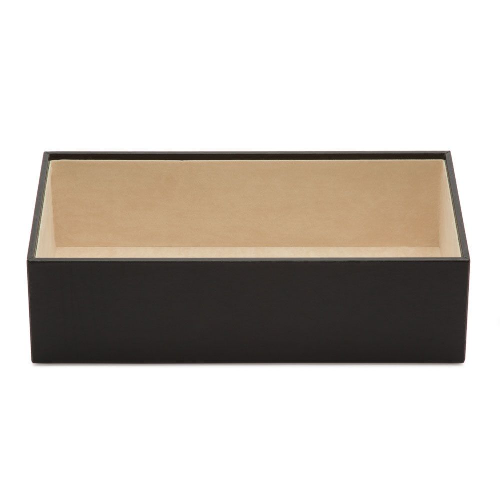 WOLF Vault 4" Deep Tray Black Leather Finish 435202