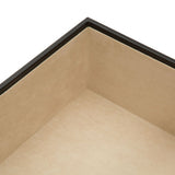 WOLF Vault 4" Deep Tray Black Leather Finish 435202