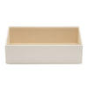 WOLF Vault 4" Deep Tray Ivory Leather Finish 435253