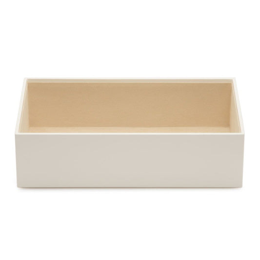 WOLF Vault 4" Deep Tray Ivory Leather Finish 435253