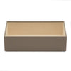 WOLF Vault 4" Deep Tray Grey Leather Finish 435265