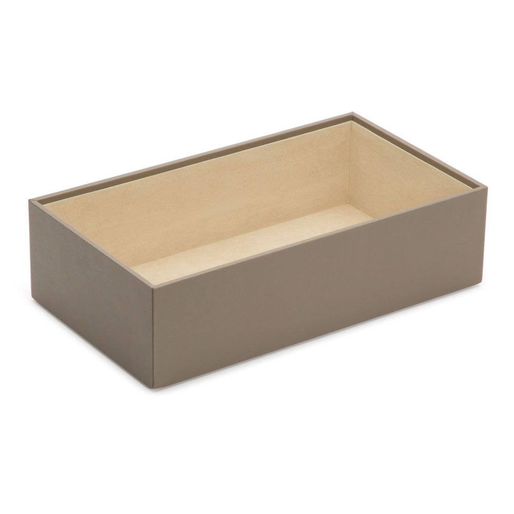 WOLF Vault 4" Deep Tray Grey Leather Finish 435265