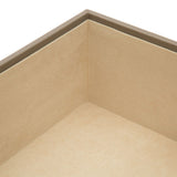 WOLF Vault 4" Deep Tray Grey Leather Finish 435265