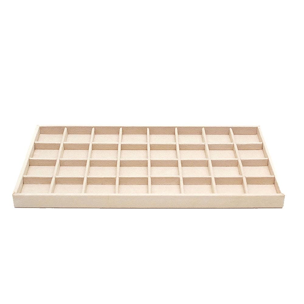 WOLF Vault 32 Earring Insert Jewelry Tray Beige 435670