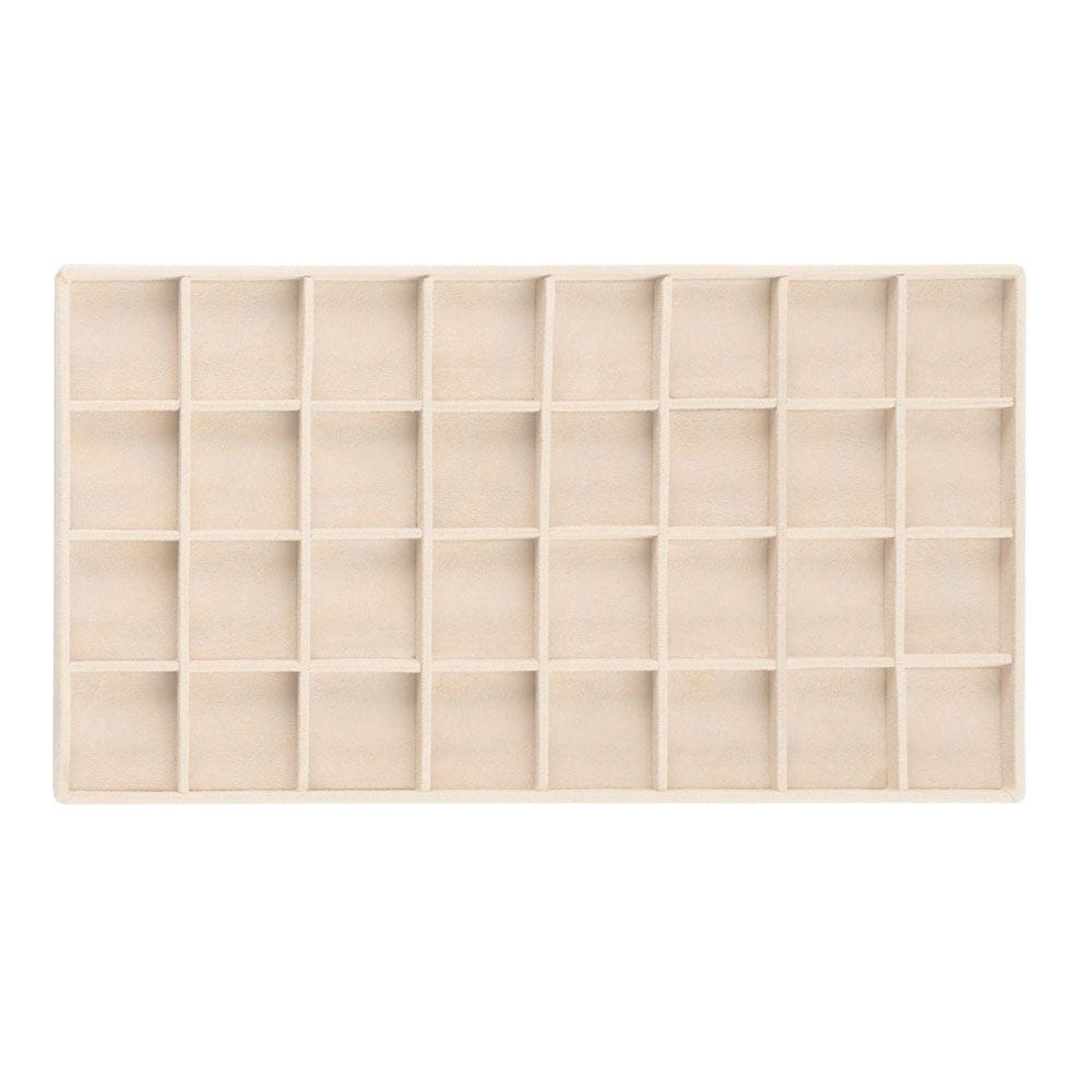 WOLF Vault 32 Earring Insert Jewelry Tray Beige 435670