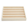 WOLF Vault Half Insert Tray - Necklace Beige 437670
