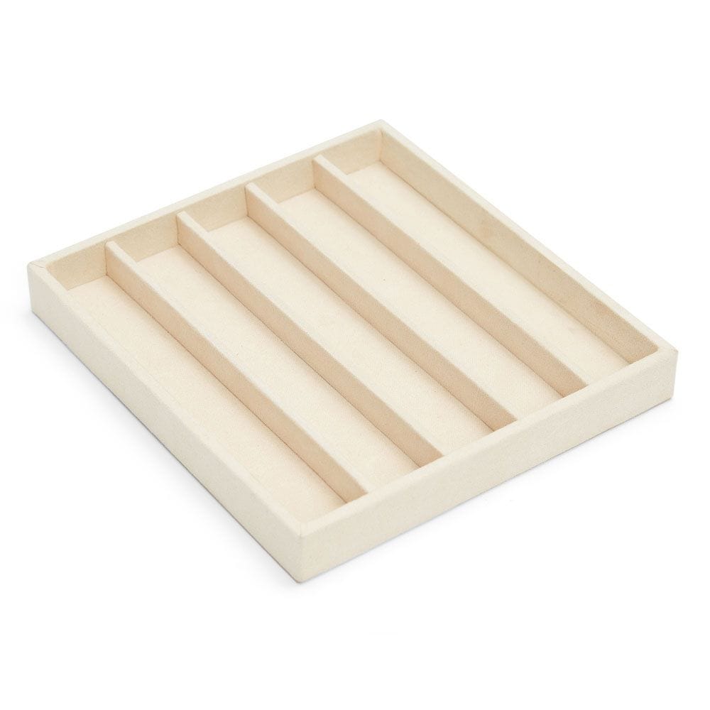 WOLF Vault Half Insert Tray - Necklace Beige 437670