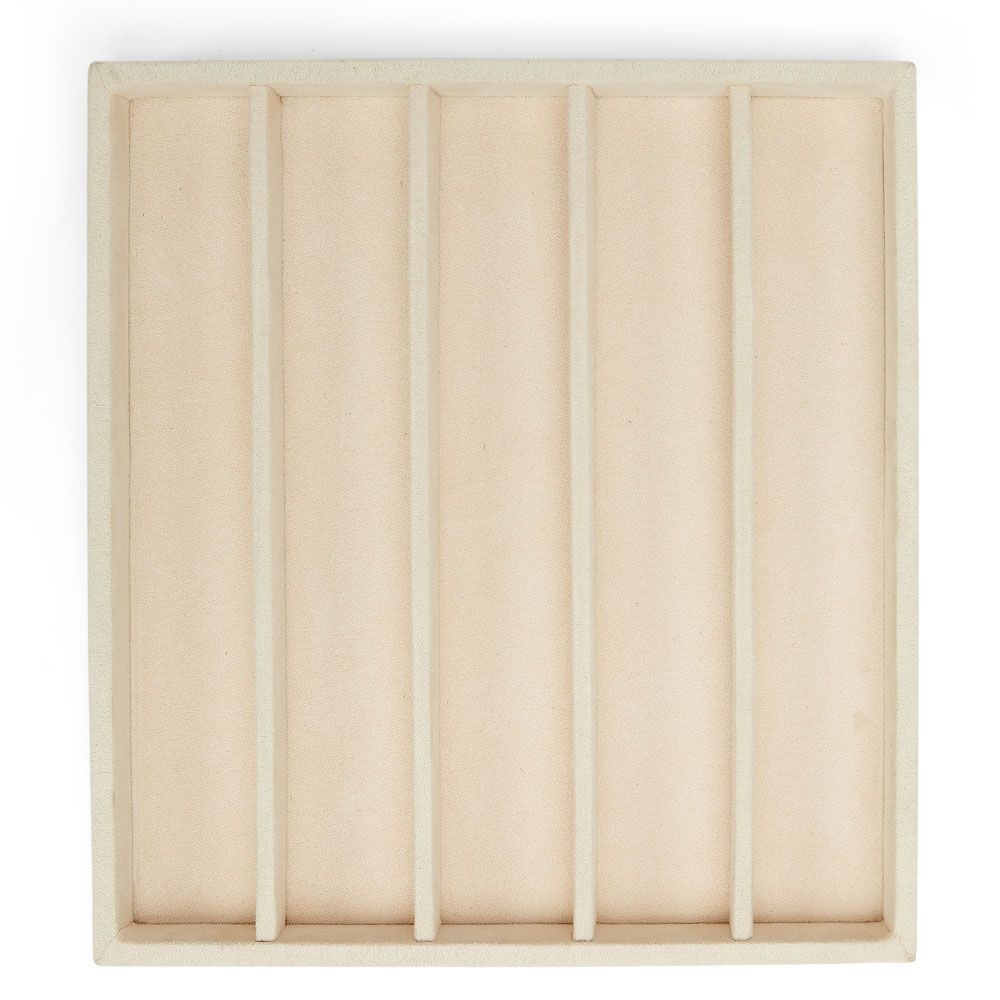 WOLF Vault Half Insert Tray - Necklace Beige 437670
