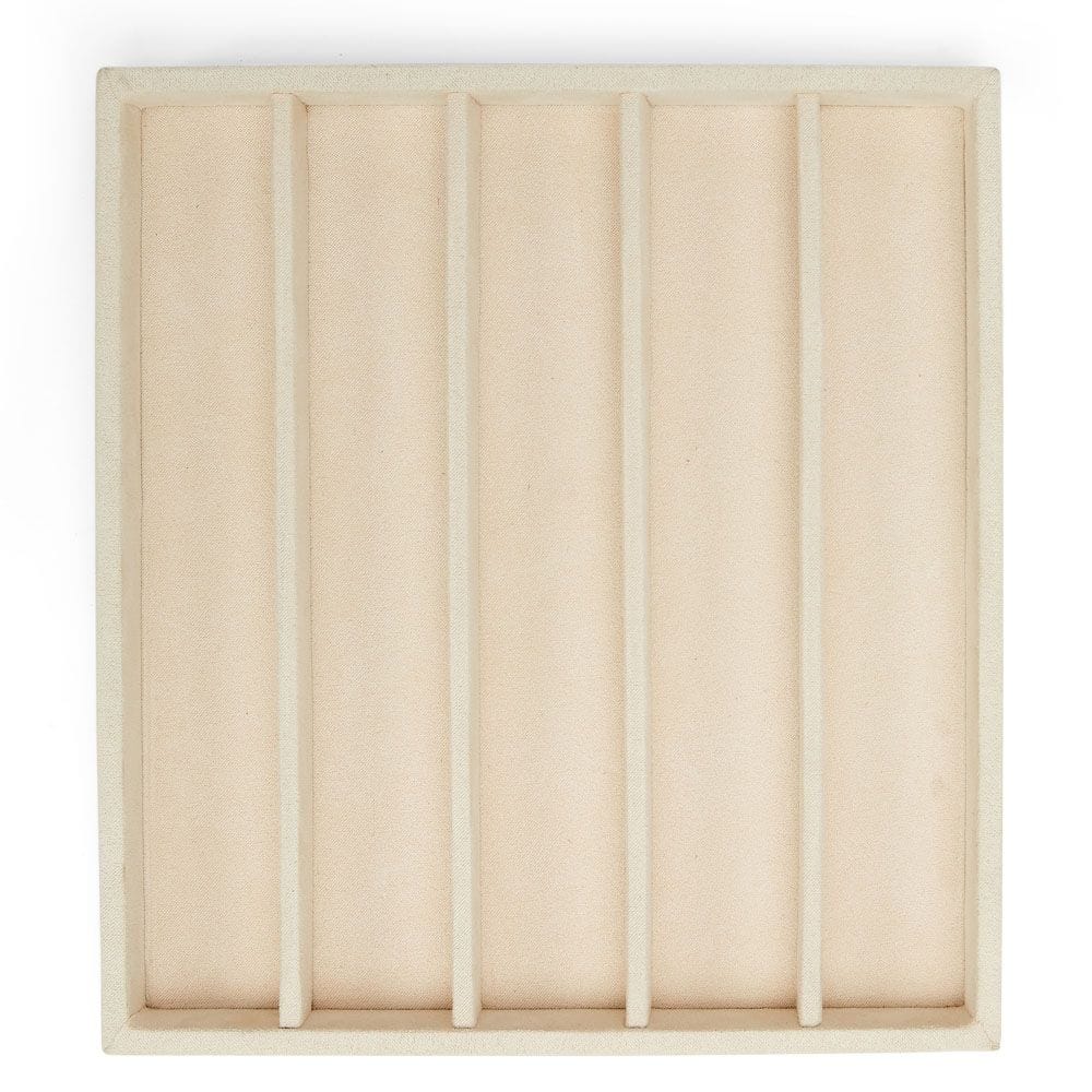 WOLF Vault Half Insert Tray - Necklace Beige 437670