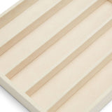 WOLF Vault Half Insert Tray - Necklace Beige 437670