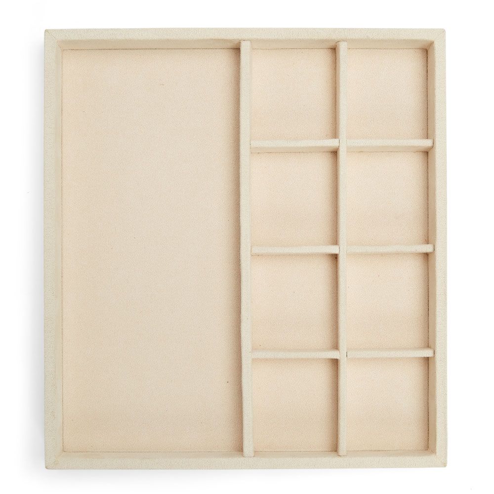 WOLF Vault Half Insert - Earring Multi-Compartment Beige 437870