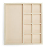 WOLF Vault Half Insert - Earring Multi-Compartment Beige 437870
