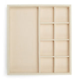 WOLF Vault Half Insert - Earring Multi-Compartment Beige 437870